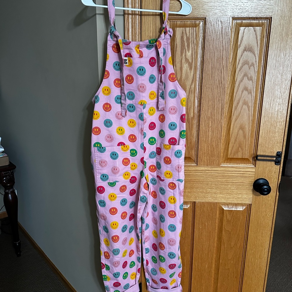 Lucy & Yak Limited edition Smiley Face Dungarees